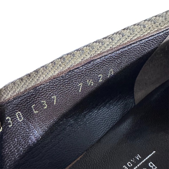 Salvatore Ferragamo Leather Suede Loafers - Picture 12 of 12